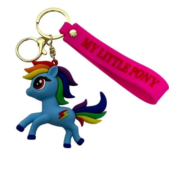 My Little Pony Rainbow Dash 3D Rubber Keychain new - Picture 3 of 10